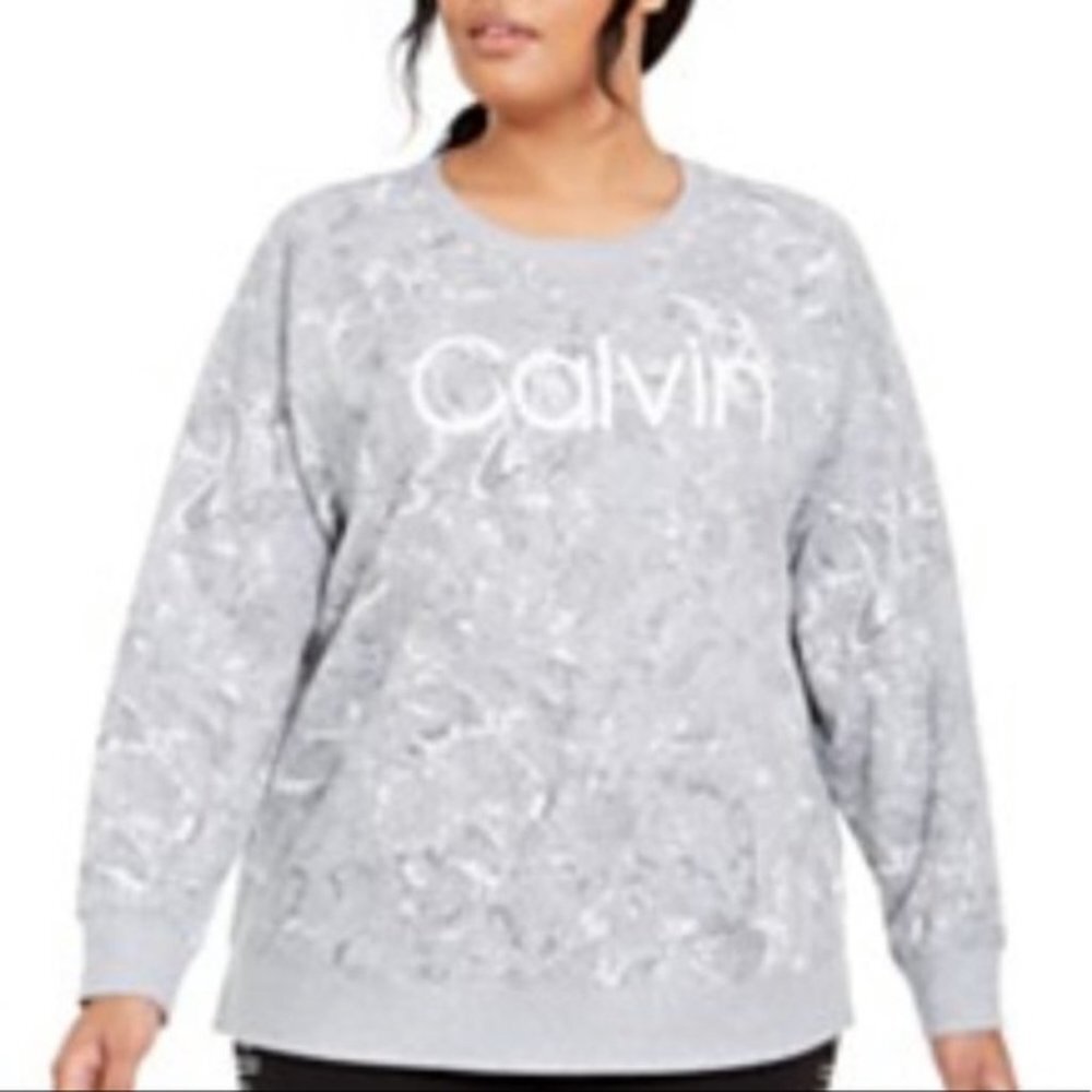 NWT CALVIN KLEIN Performance Snake Sweatshirt